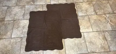 Brown pillow shams - standard , View more