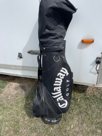 Callaway Golf clubs and bag