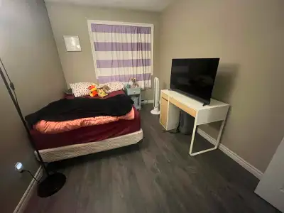 Girl roommate wanted! One private bedroom in a 2-bedroom apartment available from April 2026 (can be...