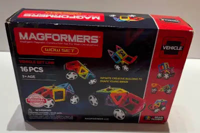 Magformers vehicle WOW set