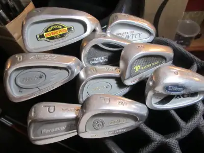 MIZUNO, Hogan, PING IST-K, TaylorMade RAC and Titleist Pitching Wedges. All clubs / grips still in V...