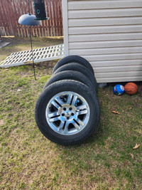 Mags + pneu ford explorer/sportrack chrome