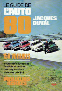 LE GUIDE DE L'AUTO ÉDITION 1980