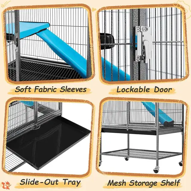 Metal Rolling Critter Nation Cage for Adult Rats/Ferrets in Accessories in Markham / York Region - Image 7