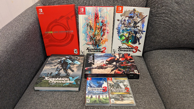 Xenoblade Chronicles X, Definitive Works Set, 2, Torna, and 3 SE in Nintendo Switch in City of Toronto