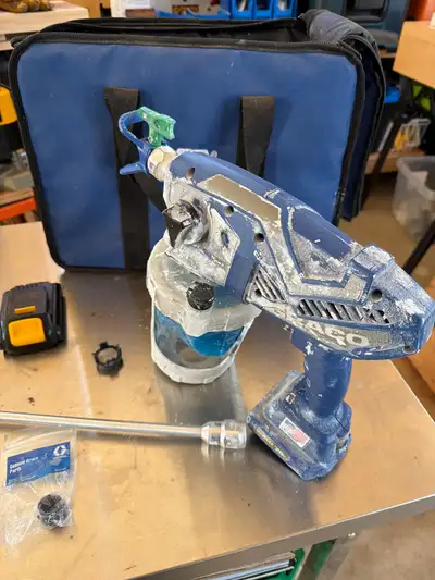 Cordless paint sprayer. Graco, View more
