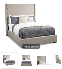 Queen bed + mattress 