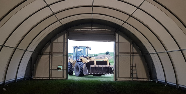 Abri de Stockage en Dôme Durable 40'x80'x20' (PVC 450g) in Other in West Island - Image 6