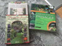 Livres plantes pour la maison, fleurs et aménagement paysager