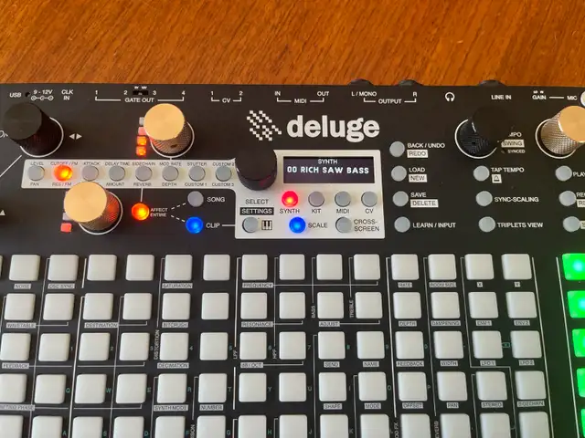 Synthstrom Deluge OLED screen486356717751521284