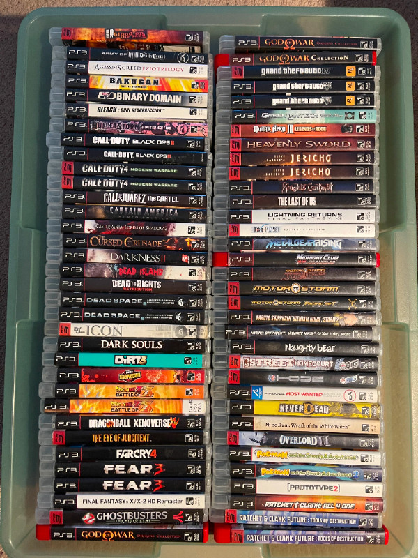 Sony PS3 Games for sale - OPEN AD FOR PRICING in Sony Playstation 3 in Oakville / Halton Region