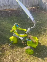 Little trike tricycle - with push bar. Sfpf excellent condition