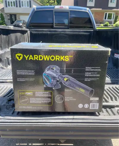 BRAND NEW Yardworks 27.6cc Gas Leaf Blower/Vacuum with Aero Forc, View more