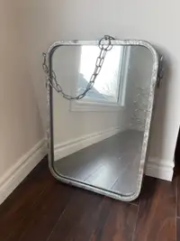 Industrial Hanging Mirror