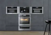 Miele 30"  wall oven,  Coffee machine, Microwave