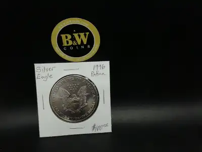 1996 United States of America Silver Eagle Patina coin!!!!, View more