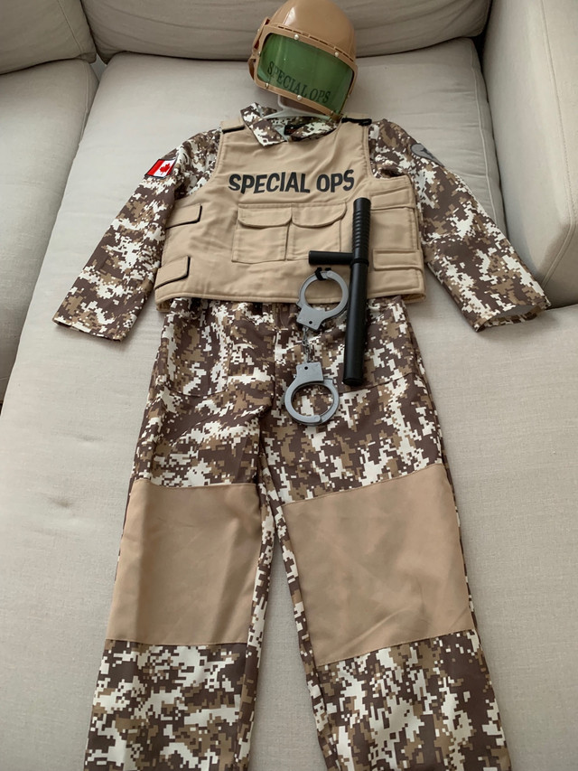 SPECIAL OPS COSTUME for kids ★ Army Soldier Medium 7-8 years ★  in Costumes in Oakville / Halton Region
