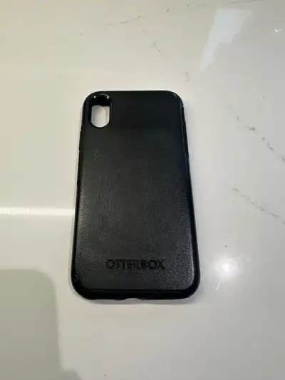 iPhone XR Black Otterbox Phone case, View more