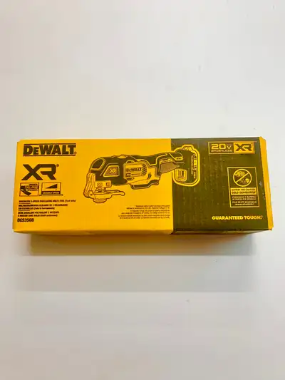 DEWALT XR OSCILLATING TOOL 3 SPEED MULTI TOOL DCS356B, View more