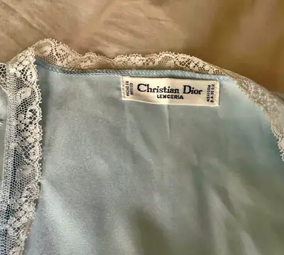 Christian Dior Vintage Satin Robe, View more