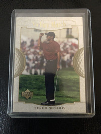 2001 Upper Deck Tiger Woods Victory March Golf Card Insert