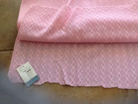 Fabric Dajinet  baby pink 4 yards VINTAGE