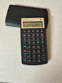 HP 10bL+ Financial Calculator + Case