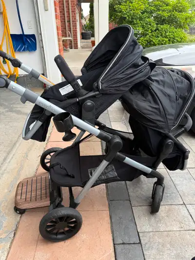 Double stroller (Evenflo), View more