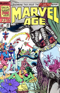 Marvel Age comics
