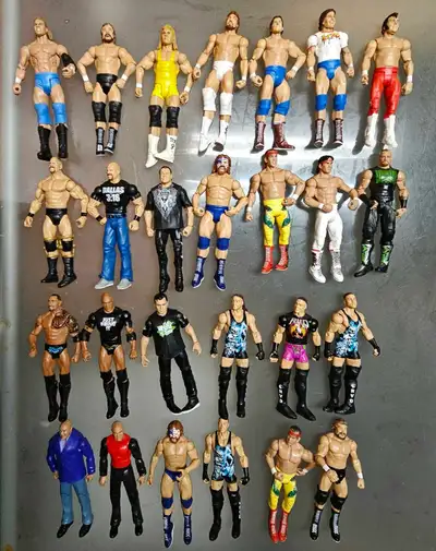 WWE WWF LEGENDS MATTEL WRESTLING FIGURES, View more