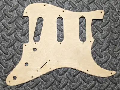 #1Custom Wooden Stratocaster Pickguard, View more