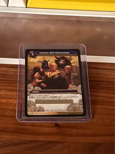 Warcraft WOW TCG Center of Attention Loot card, View more