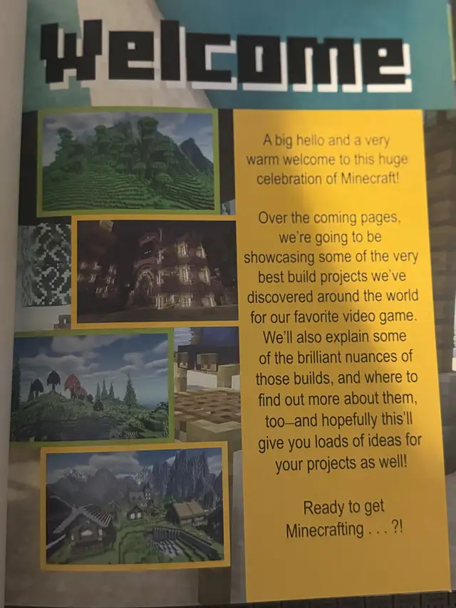 Minecraft Handbooks and Mega Builds Book in Children & Young Adult in Ottawa - Image 3