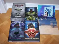 3 DC ICONS-hardcovers Wonder Woman/ Batman/ Catwoman BOXED SET