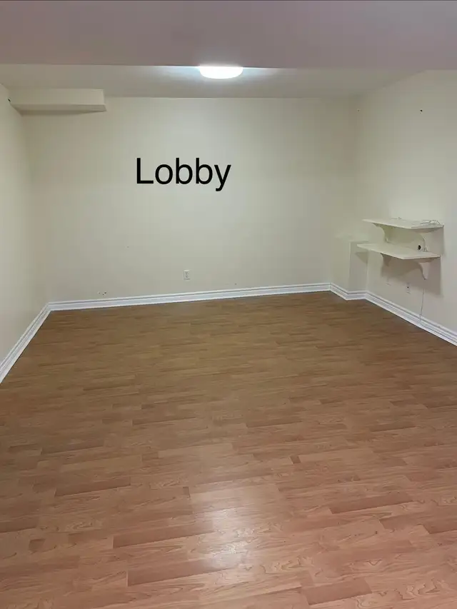 one bedroom basement