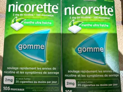 Nicorette gums - expiry 07/2027, View more