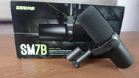 Shure SM7B Podcast microphone 