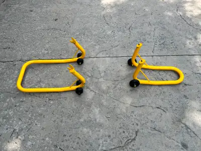 I bought these motorcycle stands years ago to use on my motorcycle but they weren’t as compatible as...