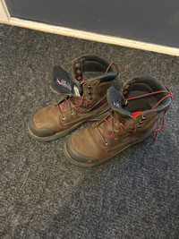 Red wing safety boots men 9.5 USA