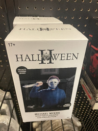 HALLOWEEN MICHAEL MYERS SHUTTER FLASHERS LED PROJECTION