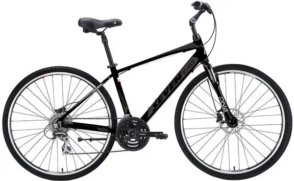 Vélo Hybride Cadre 19'' Frontier Seven Peaks 700x35x19 NOIR NEUF in Cruiser, Commuter & Hybrid in Laval / North Shore - Image 2