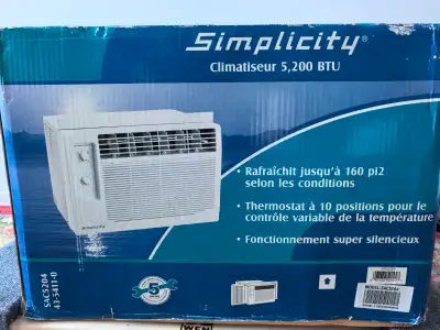 Window Air Conditioner 5200BTU, View more