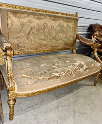 Stunning French Antique Setee