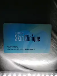 500$ Skin Clinique gift card