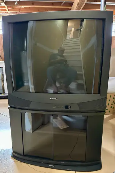TV, Toshiba Color 36 Inch and Stand, View more