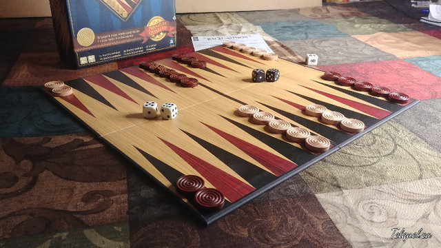 Jeu Classique de Backgammon dans Jouets et jeux  à Longueuil/Rive Sud - Image 2