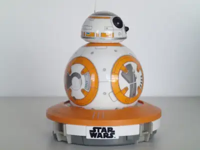 Star Wars BB-8 Sphero is controlled by your phone. You can create your own programs. Droid will move...
