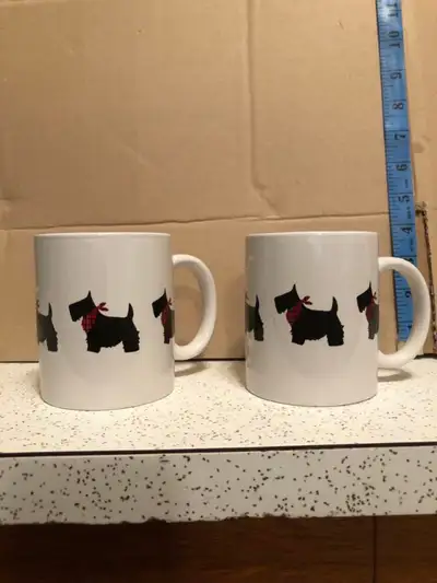 Walkers Scottish Terrier Mugs - Set of 2, View more