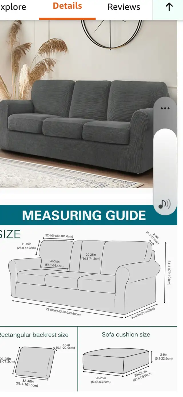 NEW Slipcovers! Price Cut! in Couches & Futons in Kingston - Image 2