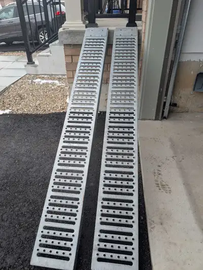 solid ramps to load ATVs motorcycles onto your truck or trailer, View more